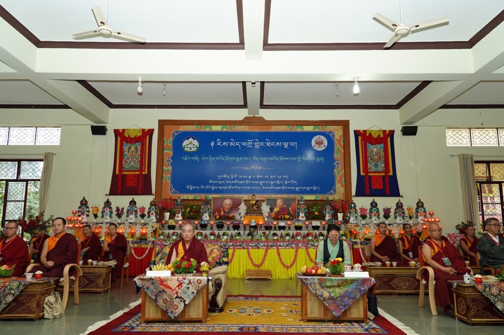 Inaugural ceremony of 5th Non-sectarian Debate at Namdroling Monastery