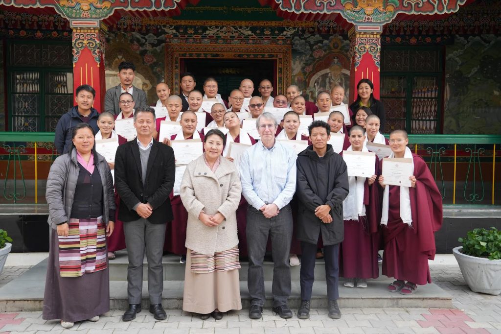 Group photo of the participants and facilitators with Secretary Chime Tseyang.