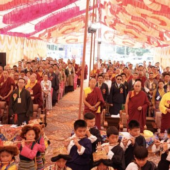 Kathok Monastery Observes 900th Birth Anniversary of Founding Master Shargyalwa Kathokpa Chenpo Dampa Desheg.